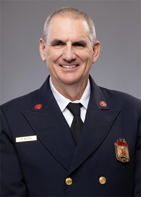 Fire Chief Palmer Buck